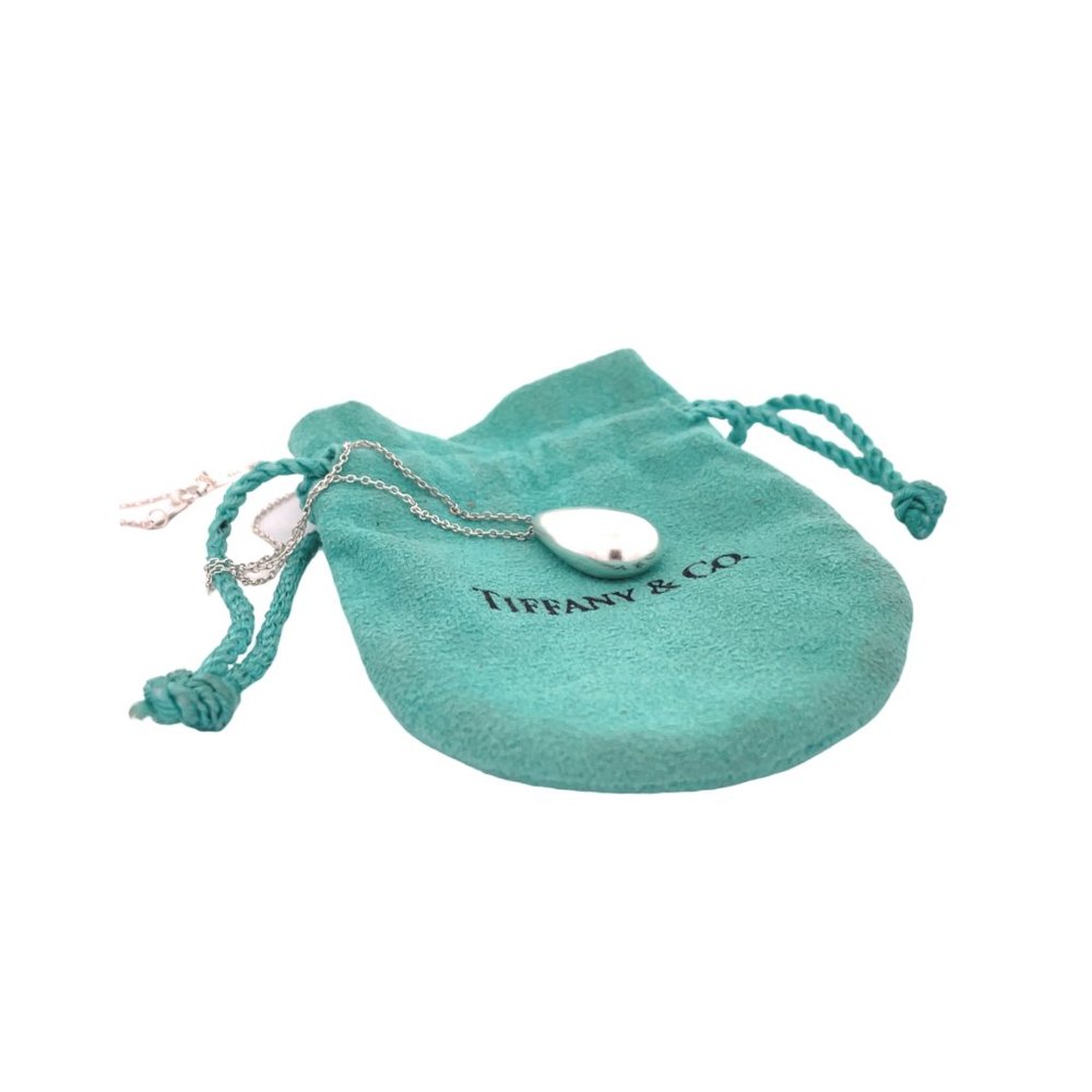 Tiffany & Co. Vintage Elsa Peretti Sterling Silver Teardrop 18" Necklace